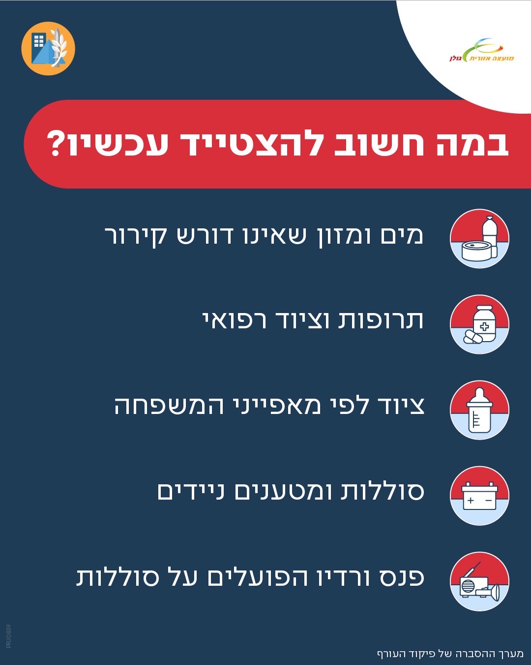 חוסן וציוד