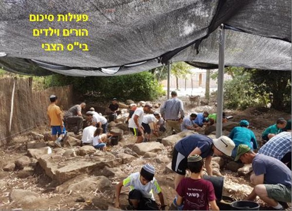 פעילות סיכום הורים וילדים ביס הצבי